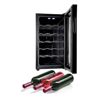 Adega De Vinhos Bebida Climatizada 18 Garrafas Termoelétrica Adega De Vinhos Bebida Climatizada 18 Garrafas Termoelétrica