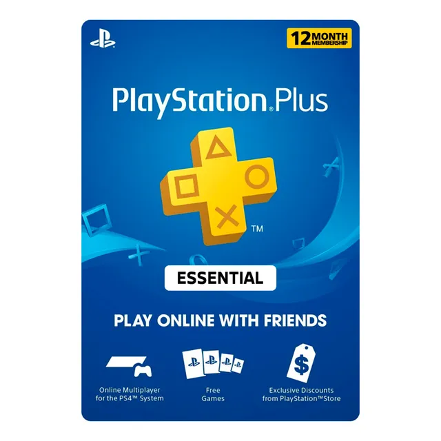 Playstation Plus Essential | Suscripción 12 Meses | Psn Usa