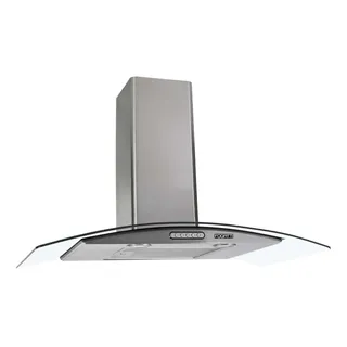Coifa Depurador 90cm Parede Vidro Curvo Inox Cozinha 110v Coifa Depurador 90cm Parede Vidro Curvo Inox Cozinha 110v