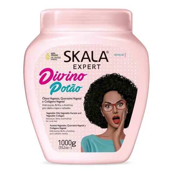 Crema De Tratamiento Skala Crespo Divino 1000 Ml