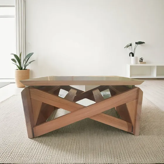 Mesa De Centro Convertible En Mesa De Comedor Ref: Evolution