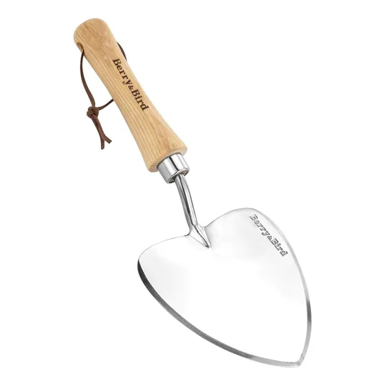Pala De Jardineria Berry Bird, Mango De Madera Para Transpla