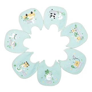Kit Babador Semaninha Bebe Impermeavel Com 7 Un AlgodĂŁo Papi Cor Verde Divertidos Kit Babador Semaninha Bebe Impermeavel Com 7 Un AlgodĂŁo Papi Cor Verde Divertidos