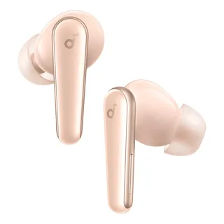 Audífonos Bluetooth Soundcore Liberty 5, Hi-Res Audio con Dolby y LDAC, ANC 3.0, 48h Autonomía, Carga Rápida e Inalámbrica, 6 Micrófonos con IA, Resistencia al Agua IP55, Bluetooth 5.3, Rosa