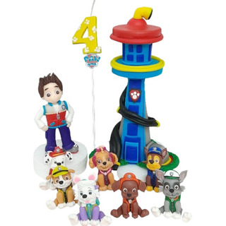 Adorno Torta P. Fria P Patrol Torre,7 Perritos,ryder,vela Adorno Torta P. Fria P Patrol Torre,7 Perritos,ryder,vela