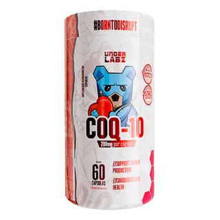 Coenzima Q10 Coq10 Ultra Concentrada 200mg Under Labz Coenzima Q10 Coq10 Ultra Concentrada 200mg Under Labz
