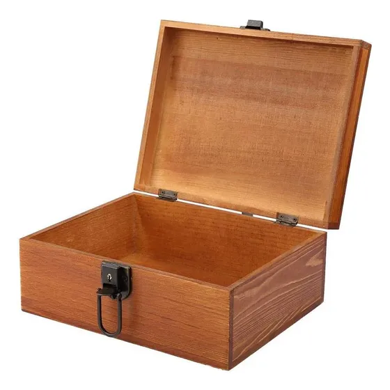 Simlug Hermosa Caja De Impresión Vintage Box, Caja De Papele