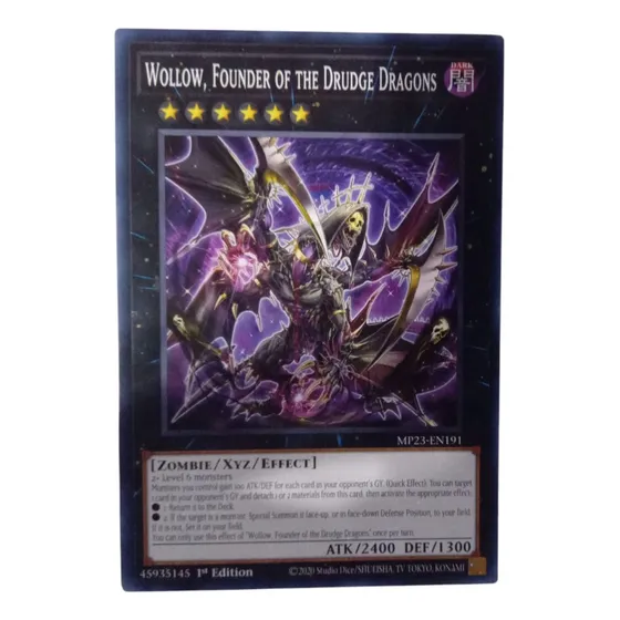 Wollow, Founder Of The Drudge Dragons - Common - Yu-gi-oh!