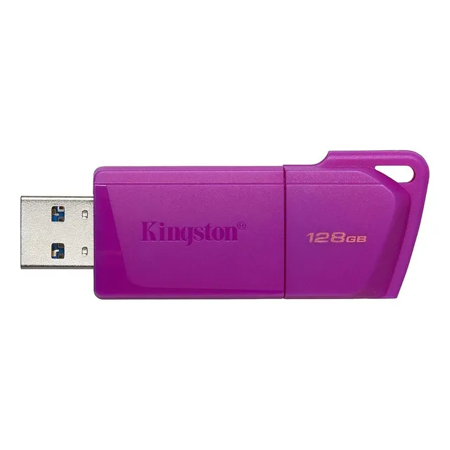 Memoria Usb Kingston Exodia Morado 128gb Usb 3.2