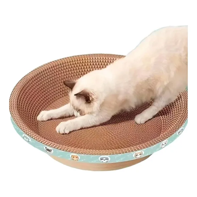 Rascador Para Gato Cama Circular 45 Cm