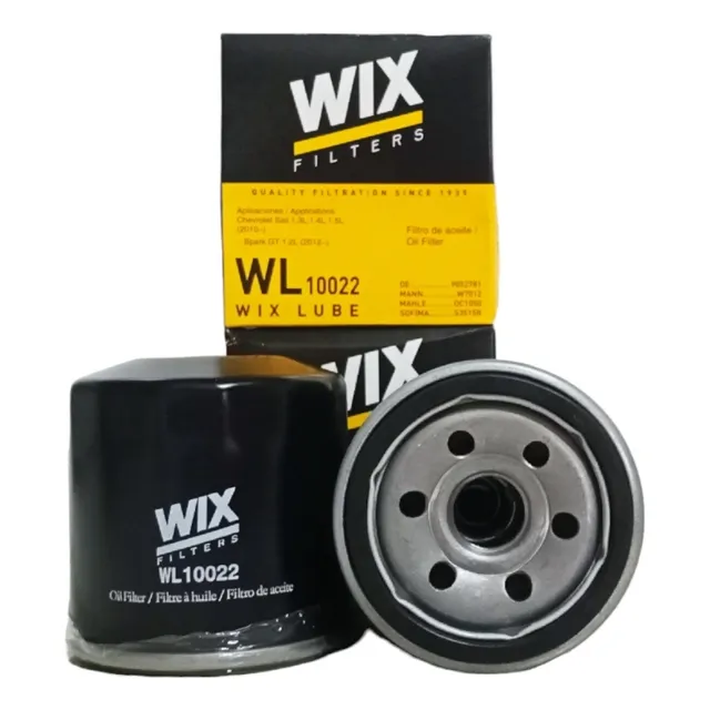 Filtro De Aceite Wix Chevrolet  Spark Gt Beat Sail N200/n300
