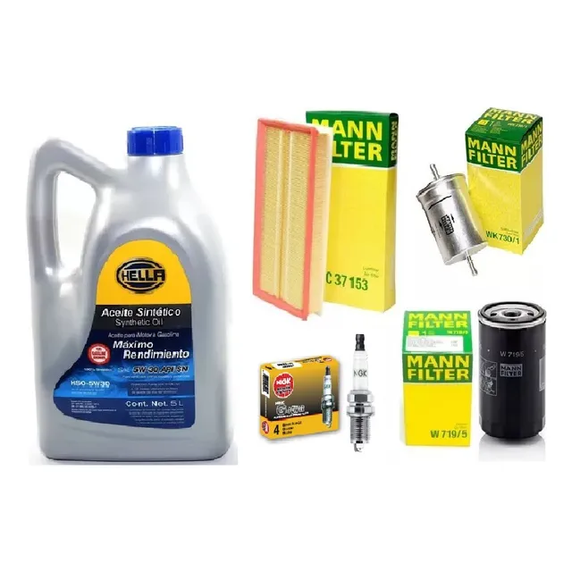 Kit Afinacion Jetta Clasico 2012 Aceite 5w30 Hella