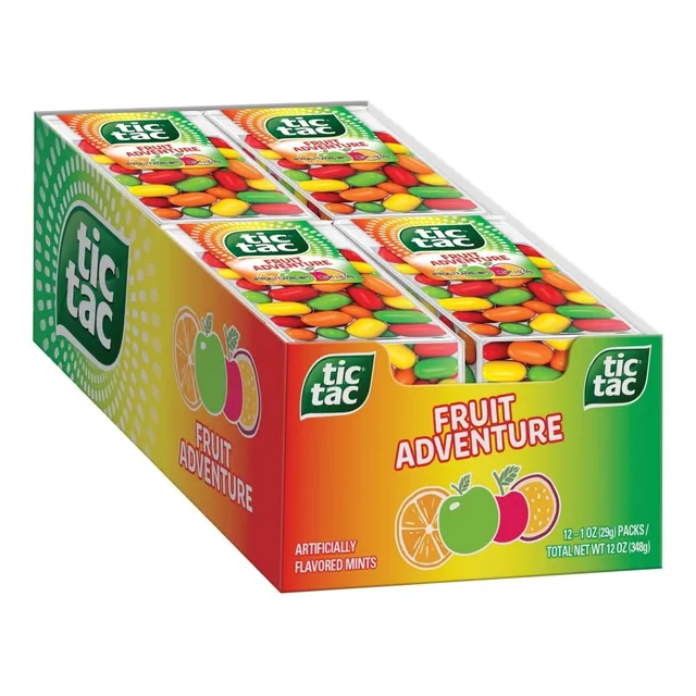 Tic Tac Fr Adventure Emp X 12 U