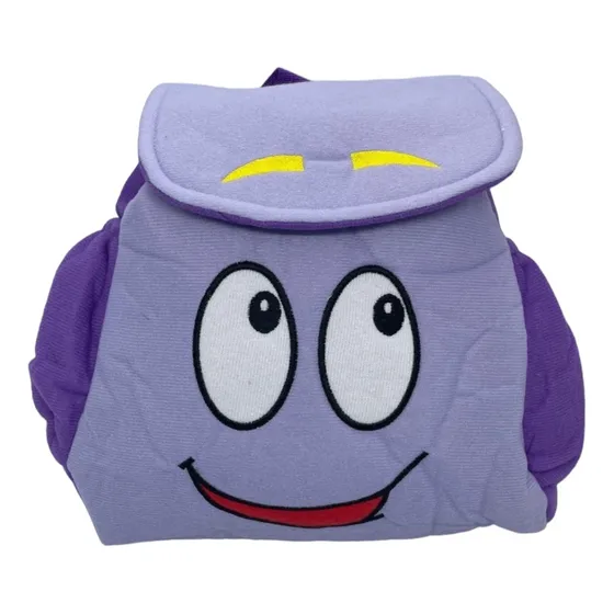 Bolsa Mochila Dora Aventureira Com Mapa  Cosplay Roxa