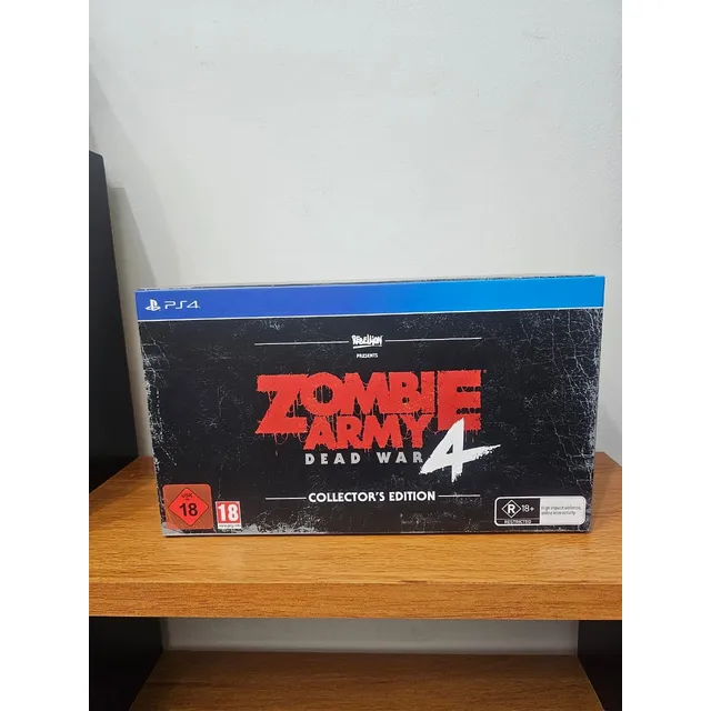 Collector Edition  Zombie Army 4 Dead War Lacrado  Ps4