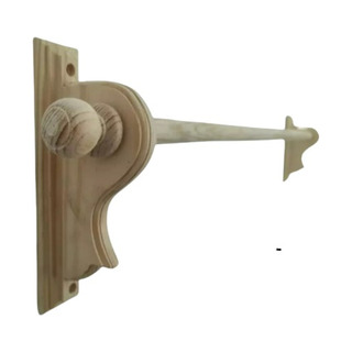 Juego De Cortinero Para Madera 1 Pulgada + Instructivo Juego De Cortinero Para Madera 1 Pulgada + Instructivo