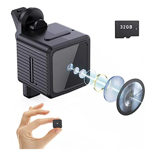 Camara Espia 1080 Mini Oculta Vision Nocturna Deteccion 32