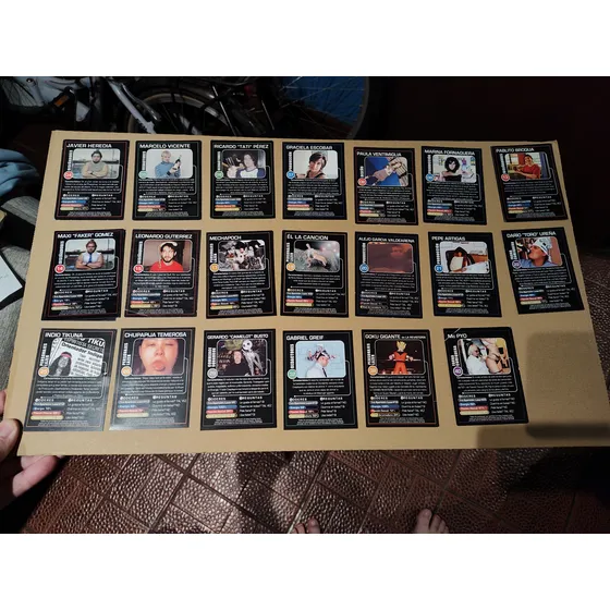 Lote X20 Cartas Motlu Masters Of The Lazer Universe - Ivrea