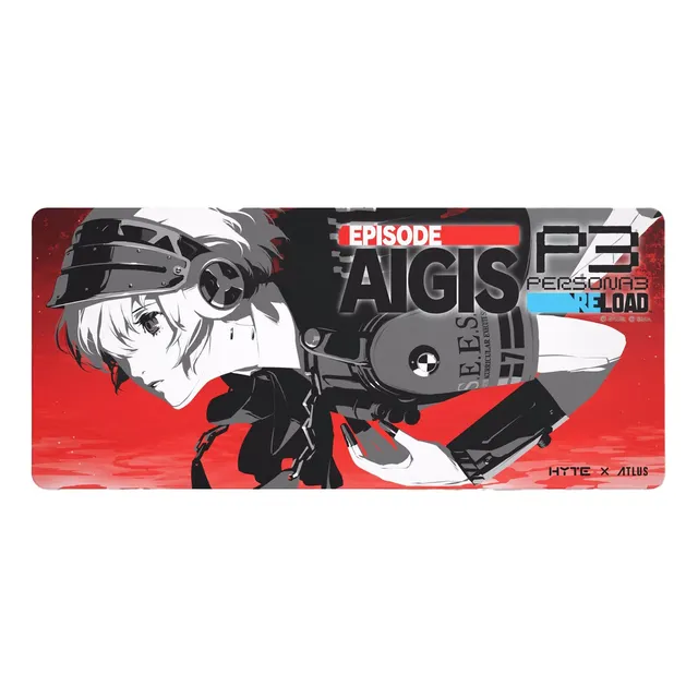 Mouse Pad Gamer Hyte Mou-hyte-p3r-aigis De Tela Persona 3 900x400 400mm X 900mm Rojo