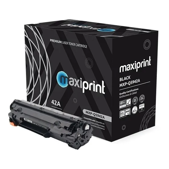 Cartucho Hp 100% Nuevo Tóner Negro  42a Laserjet Q5942a