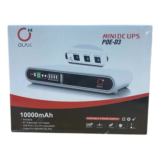 Mini Ups 10000mah Olax Poe D3 Routers Internet Wifi Bateria