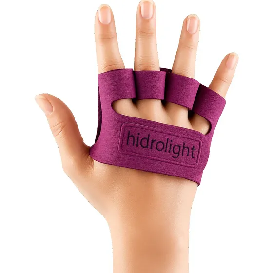 Luva de Musculação Mini Palma Hidrolight para Treino e Proteção Contra Calos – Vinho