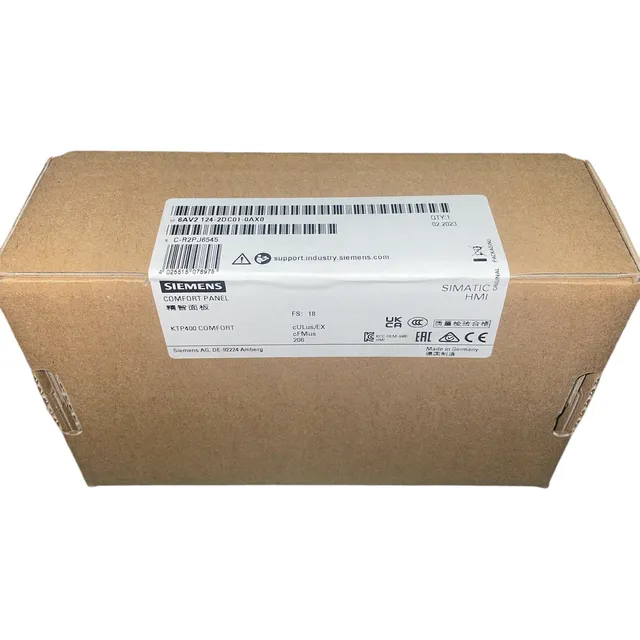 Siemens 6av2124-2dc01-0ax0 Ktp400 Comfort Panel 4in