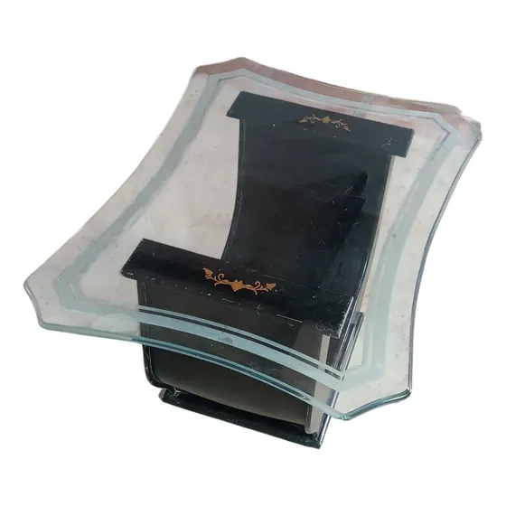 Mesa De Centro Madera Y Vidrio