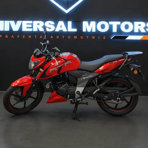 Tvs Apache Rtr 160 Modelo 2021 Con 35.000 Kms