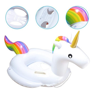 Flotador Unicornio Niños 70cm Alberca Playa Inflable Seguro Flotador Unicornio Niños 70cm Alberca Playa Inflable Seguro