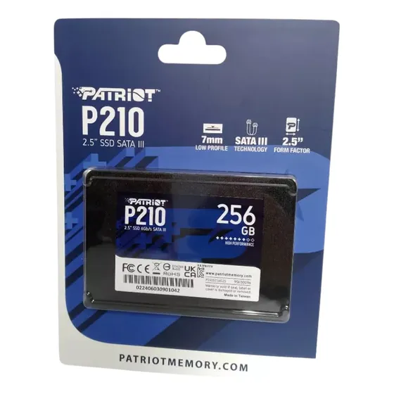 Disco Solido 256gb Sata Iii Patriot 2.5  Uso En Pc O Laptops