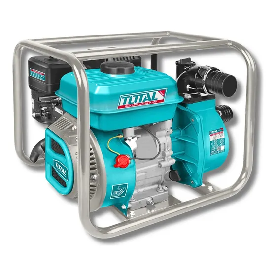 Motobomba Industrial A Nafta Total Motor 7Hp, 4 Tiempos 208cc Altura Máxima 32m, Caudal 1000L/min Diámetro 3'' TP3302