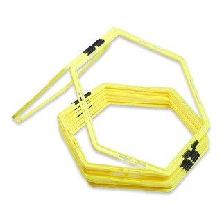 Hexagonos 6 Pzas Coordinacion Aros Deporte Agilidad Hexagonos 6 Pzas Coordinacion Aros Deporte Agilidad