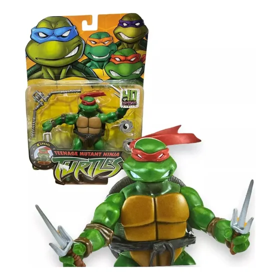 Tortugas Ninja Figura Articulada + Accesorios Rafael 81030r