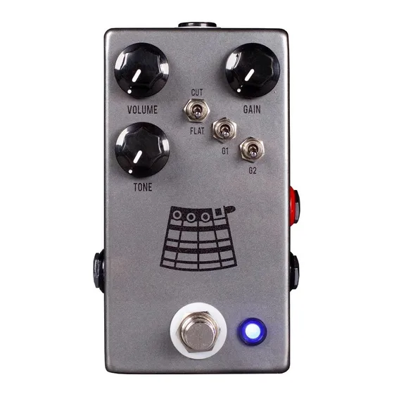 Pedal Jhs The Kilt V2 Overdrive C/ Nota Fiscal & Garantia
