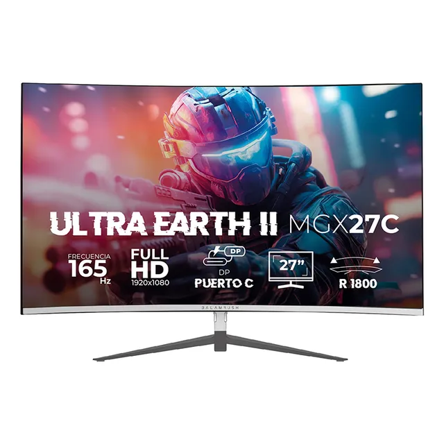 Monitor Gamer Curvo 27 Balam Rush Ultra Earth Ii Mgx27c Fhd
