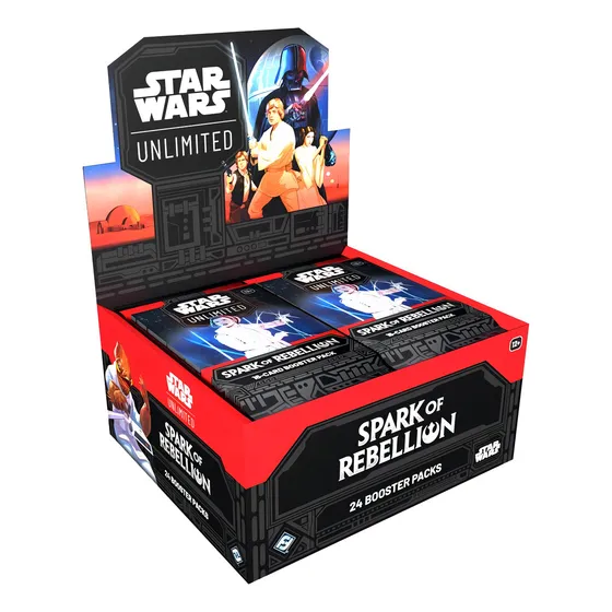 Caja de refuerzo Star Wars Unlimited Spark Of Rebellion 24 paquetes