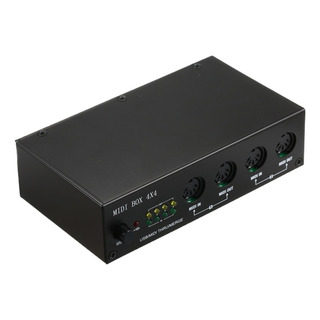 Interfaz Midi Usb Um4x4 4 E/s 64 Canales Midi 4i/4o + Caja M Interfaz Midi Usb Um4x4 4 E/s 64 Canales Midi 4i/4o + Caja M