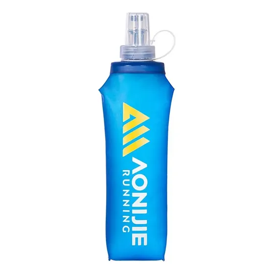 Botella Hidratación Soft Flask 500ml Running Aonijie Color Azul
