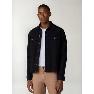 Jaqueta Jeans Preta Slim Fit Masculina Colcci Jaqueta Jeans Preta Slim Fit Masculina Colcci