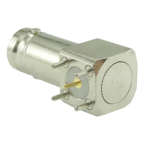 Conector Bnc 50 Ohms Fêmea Angular Pci Pinos 6,50mm Lf-17