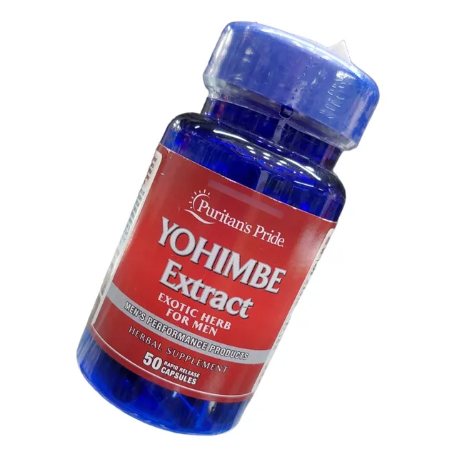 Yohimbe Extract Por 50 Capsulas - Unidad a $1600
