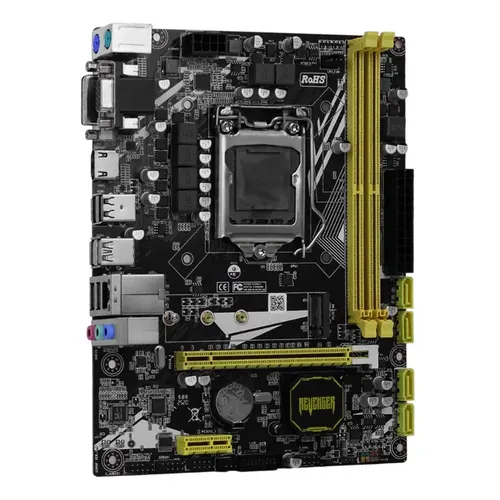 Placa Mãe Micro Atx Hdmi Ddr4 Lga1151 G-h110 Pro Preto Placa Mãe Micro Atx Hdmi Ddr4 Lga1151 G-h110 Pro Preto