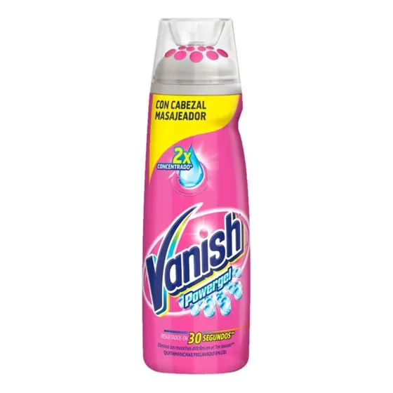 Quita Mancha Gel Pre Lavado Cabezal Masajeador Vanish (5198)
