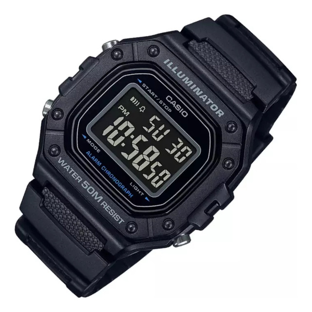 Relogio Casio Masculinoo Standar W-218h-1bvdf Relogio Casio Masculinoo Standar W-218h-1bvdf