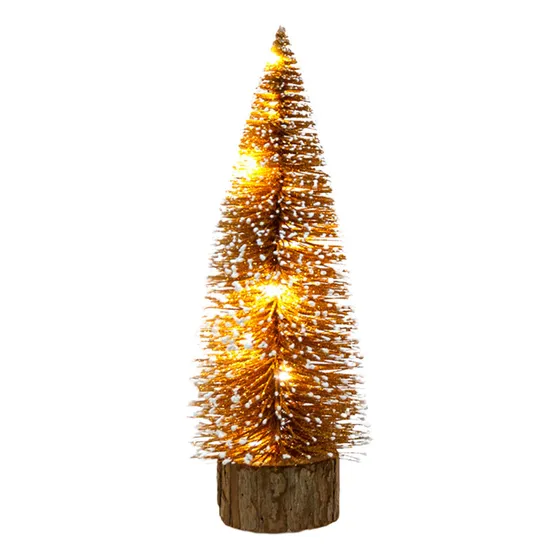 Mini Árbol De Navidad Con Iluminación Led, Árbol De Navidad