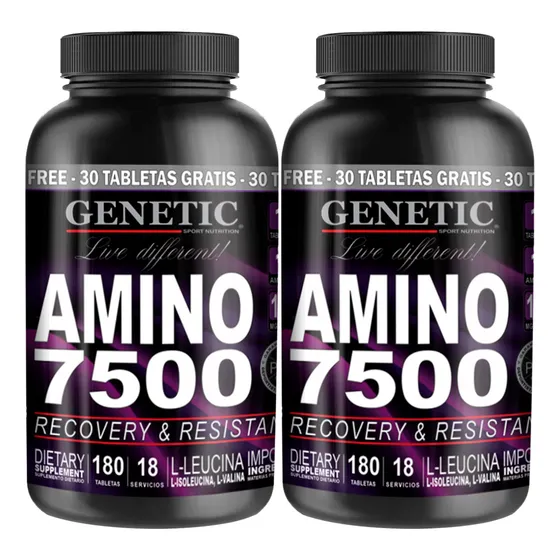 Aminoácidos Esenciales 7500 Recuperación Resistencia Genetic