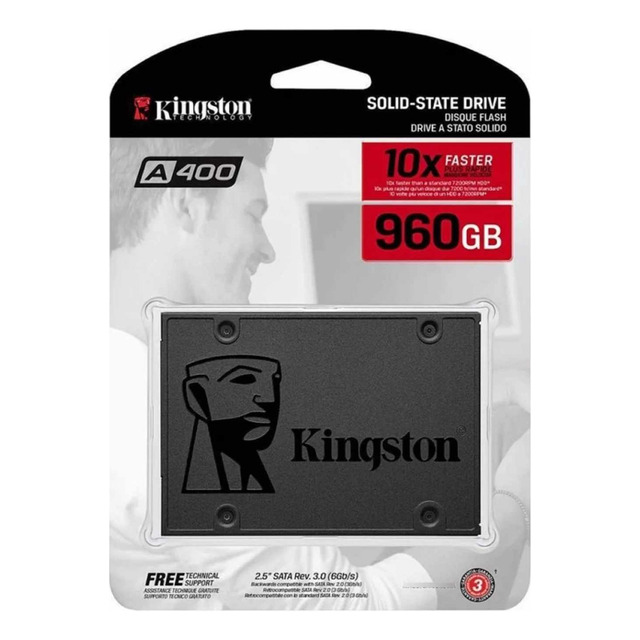 Disco Sólido Interno Kingston Sa400s37/960g 960gb Disco Sólido Interno Kingston Sa400s37/960g 960gb