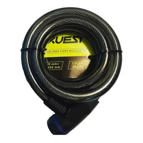 Eslinga Para Bicicleta 15mm × 1200 Mm Negra Kuest