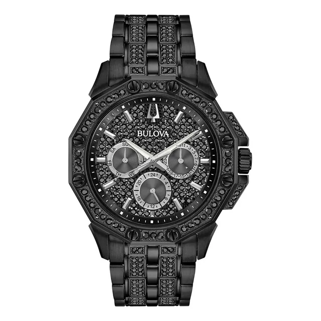 Bulova Cristal Para Hombre 98c126